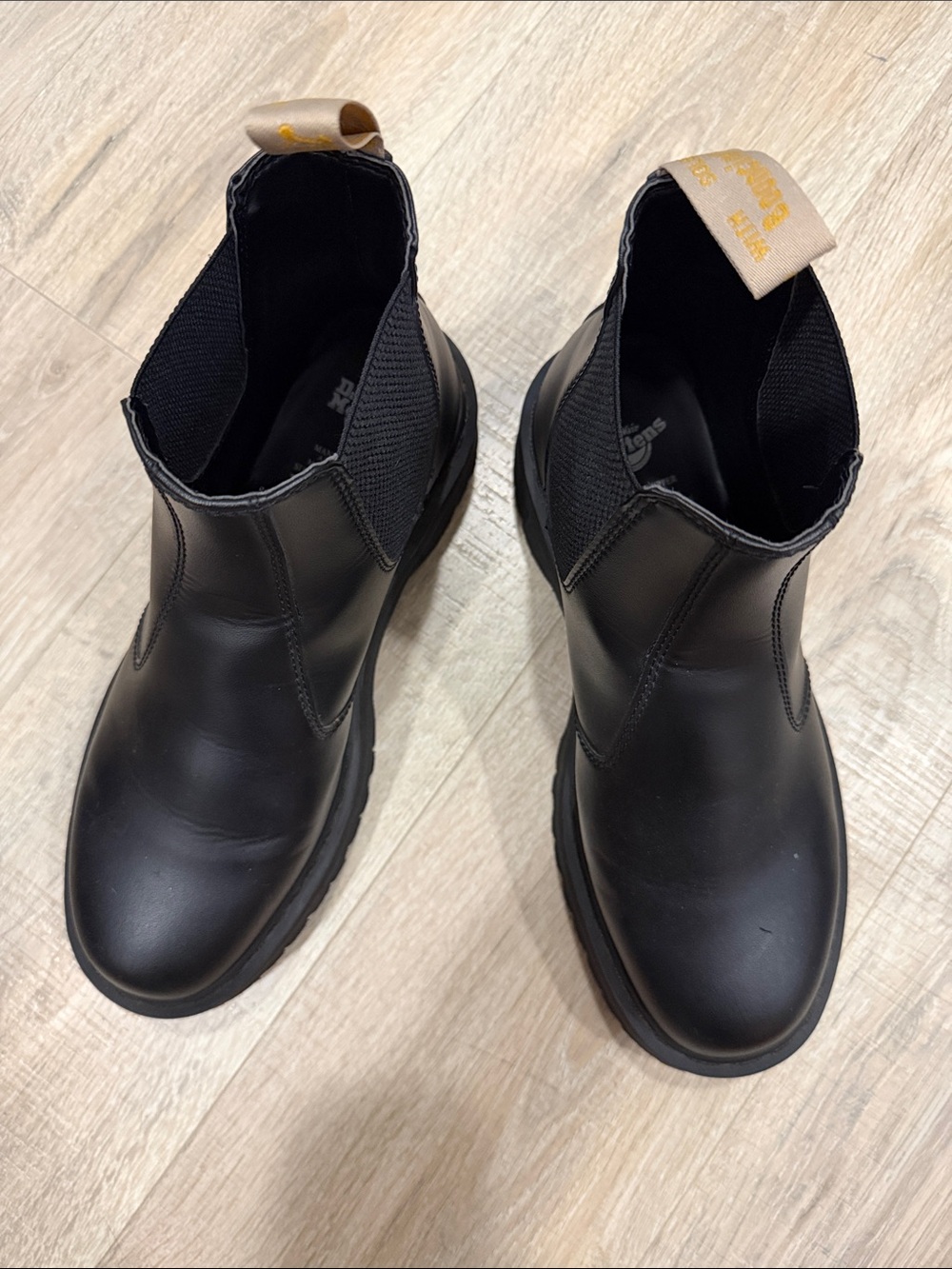 Dr. Martens Black Felix? Vegan 2976 Quad Chelsea Boots